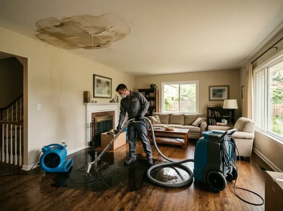 attic-pipe-burst-ceiling-drip-008 — frequently asked questions, Water Damage Restoration & Carpet Care in Sun City West, AZ